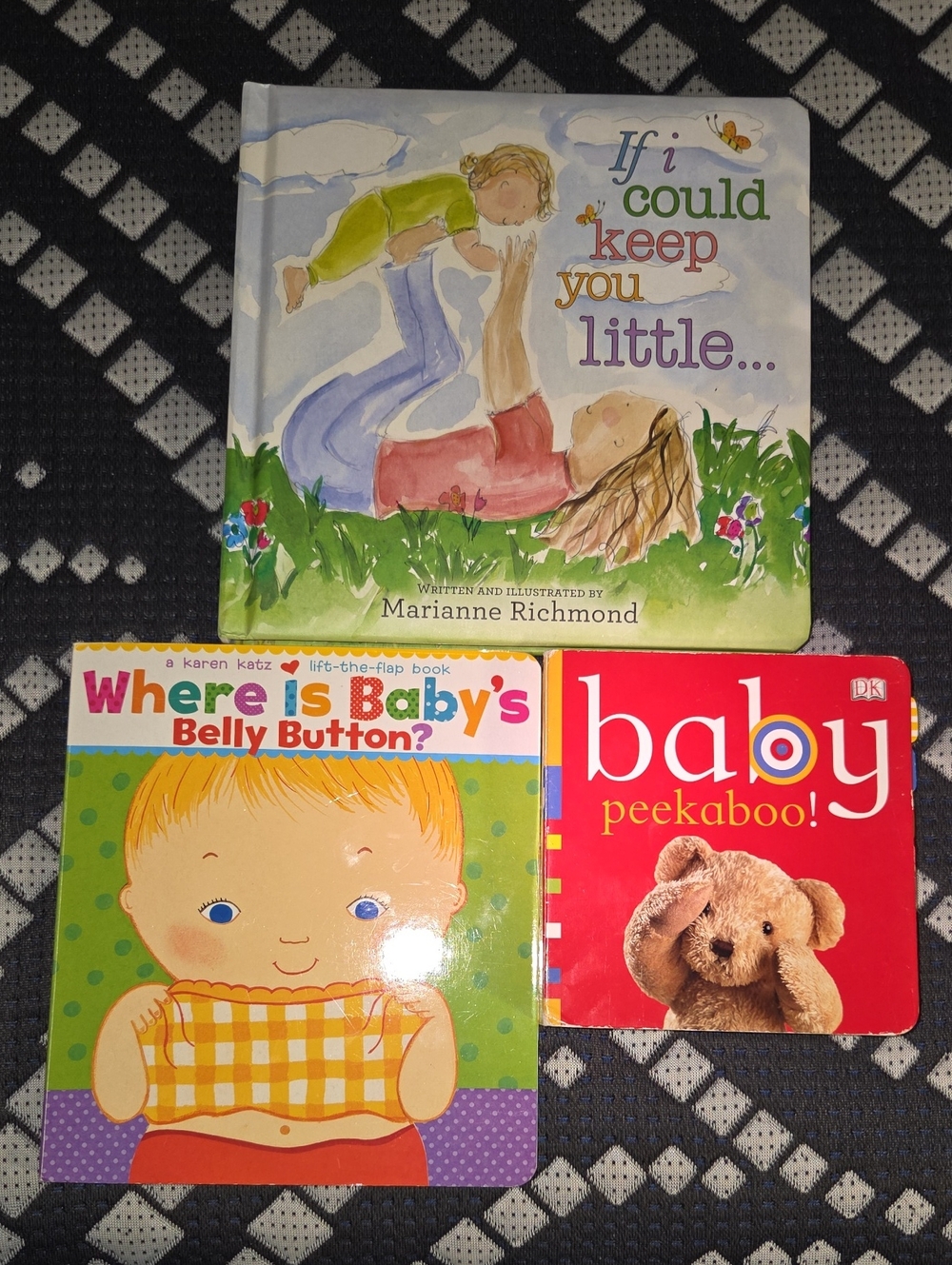 Set Of 3 Baby Books